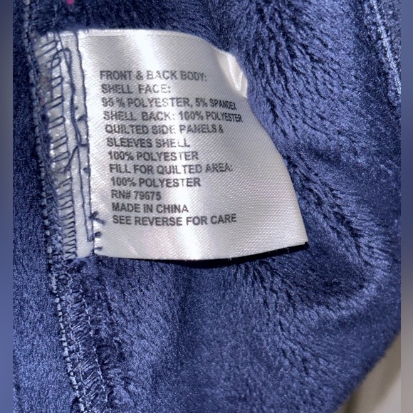 Michael Kors Women's Navy Blue Heather Winter Rain Coat Jacket SZ M​ - Picture 8 of 13